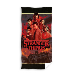 RĘCZNIK KĄPIELOWY PLAŻOWY 70 X 140 CM STRANGER THINGS STR221022-R