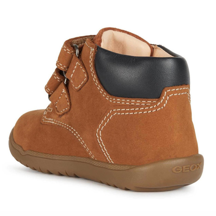 TRZEWIKI GEOX MACCHIA BABY BOY TABACCO
