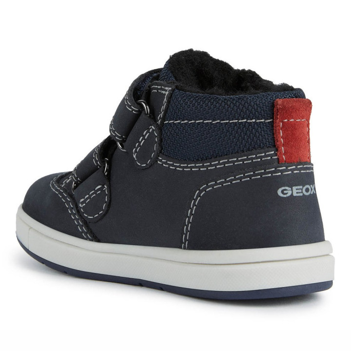 SHOES GEOX TROTTOLA WPF NAVY WATERPROOF