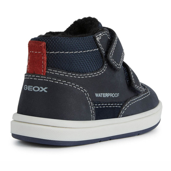 SHOES GEOX TROTTOLA WPF NAVY WATERPROOF