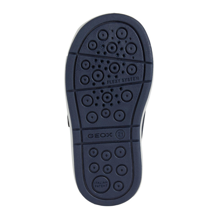 TRZEWIKI ZIMOWE GEOX TROTTOLA WPF NAVY WATERPROOF