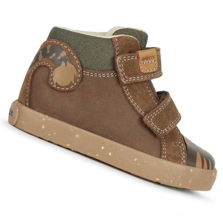 TRAMPKI GEOX KILWI BABY BOY BROWN/DK BROWN