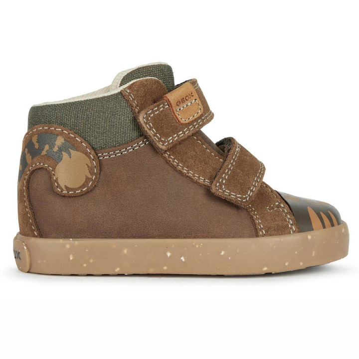 TRAMPKI GEOX KILWI BABY BOY BROWN/DK BROWN