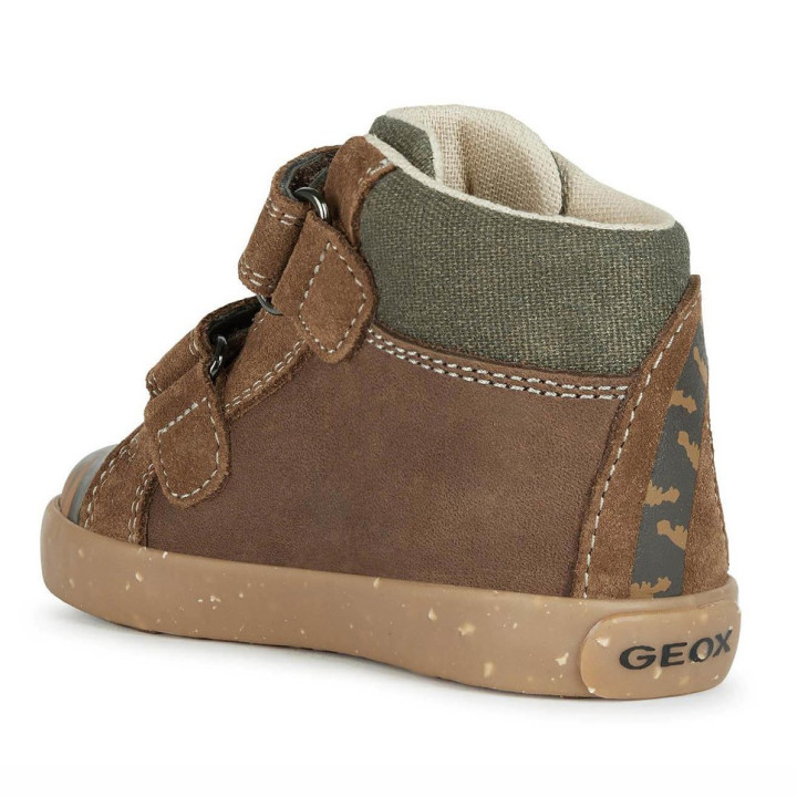 TRAMPKI GEOX KILWI BABY BOY BROWN/DK BROWN