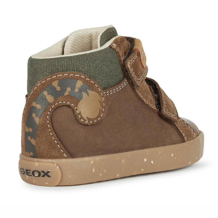 TRAMPKI GEOX KILWI BABY BOY BROWN/DK BROWN