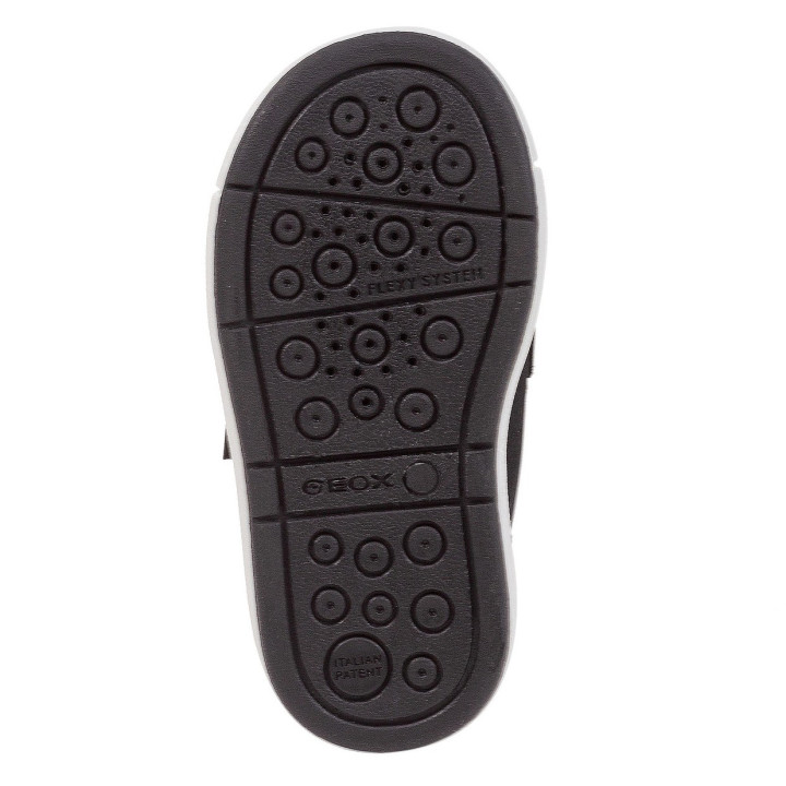 TRZEWIKI ZIMOWE GEOX TROTTOLA WPF BLACK WATERPROOF