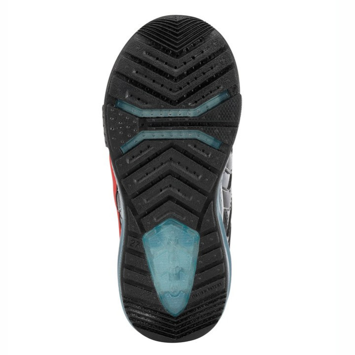 SNEAKER GEOX BAYONYC MARVEL VENOM BLACK/RED LED LIGHTS