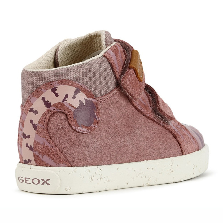 TRAINERS GEOX KILWI BABY GIRL DK ROSE