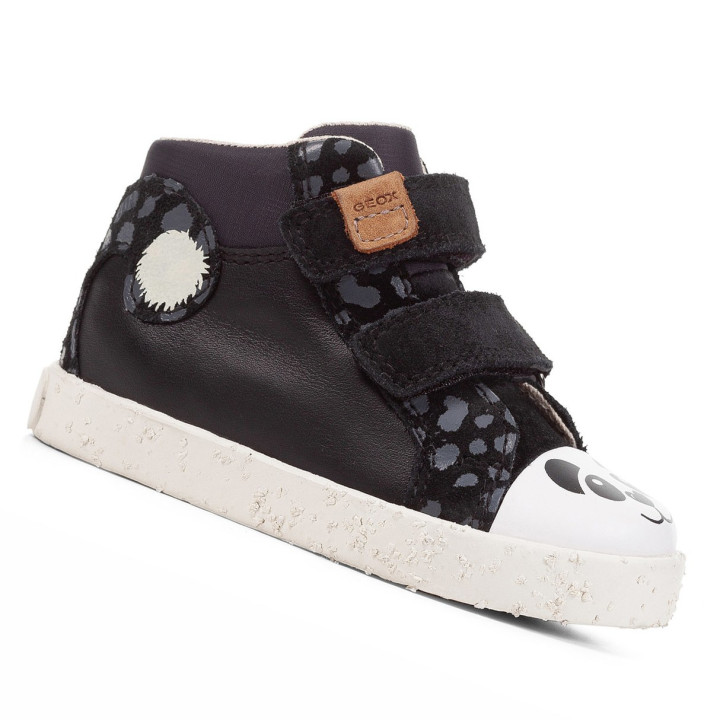 TRAINERS GEOX KILWI BABY GIRL BLACK