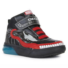 SHOES GEOX GRAYJAY MARVEL SPIDER-MAN NAVY/ROYAL LED LIGHTS