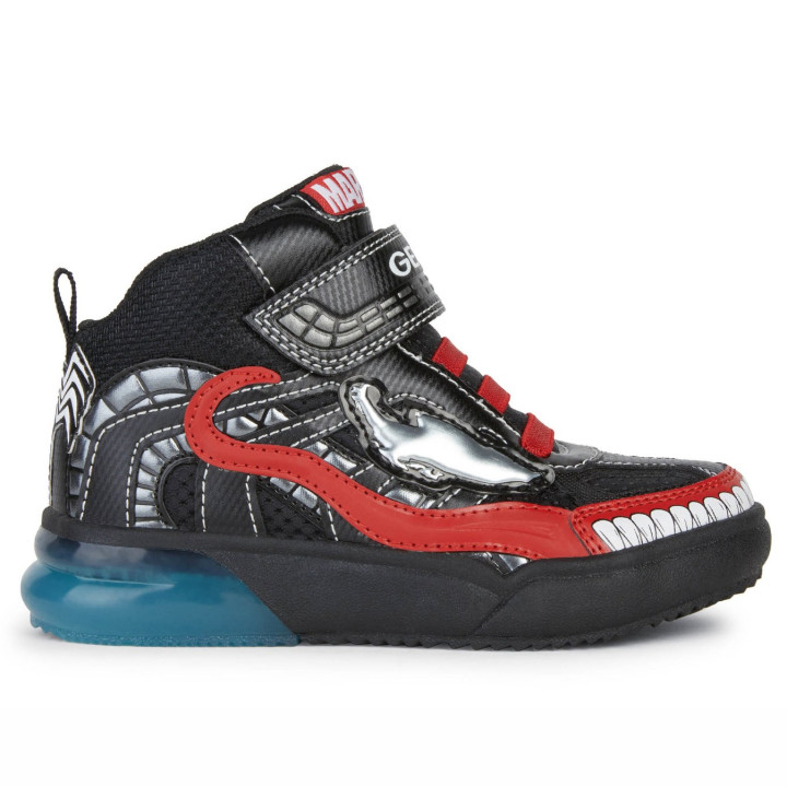 SHOES GEOX GRAYJAY MARVEL SPIDER-MAN NAVY/ROYAL LED LIGHTS
