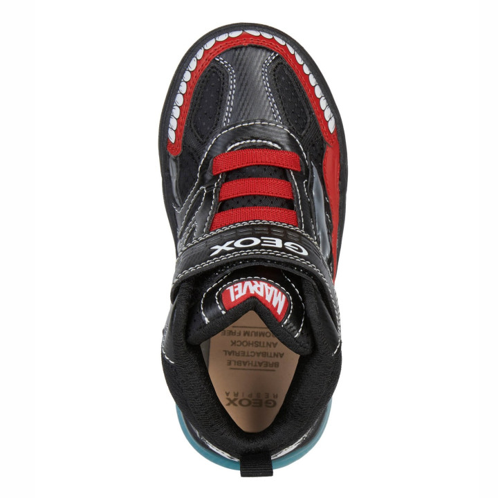 SHOES GEOX GRAYJAY MARVEL SPIDER-MAN NAVY/ROYAL LED LIGHTS