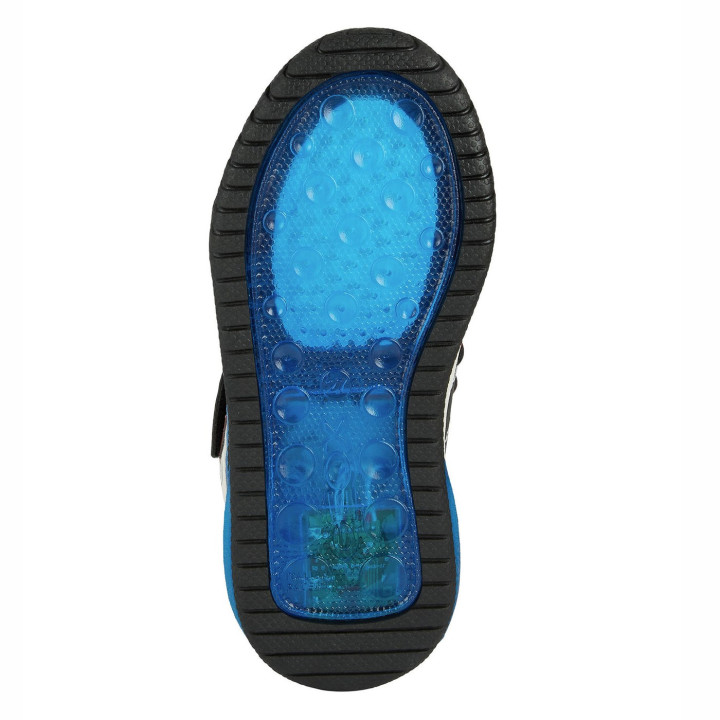 SHOES GEOX INEK RED/BLACK LED LIGHTS