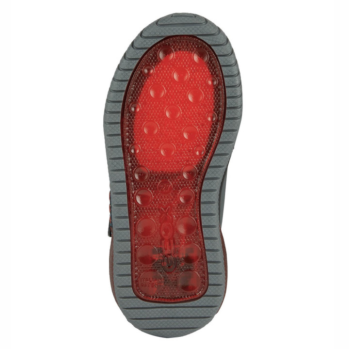SHOES GEOX INEK BLACK/SKY LED LIGHTS