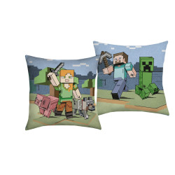 PODUSZKA DWUSTRONNA 40 X 40 CM MINECRAFT MNC-410C