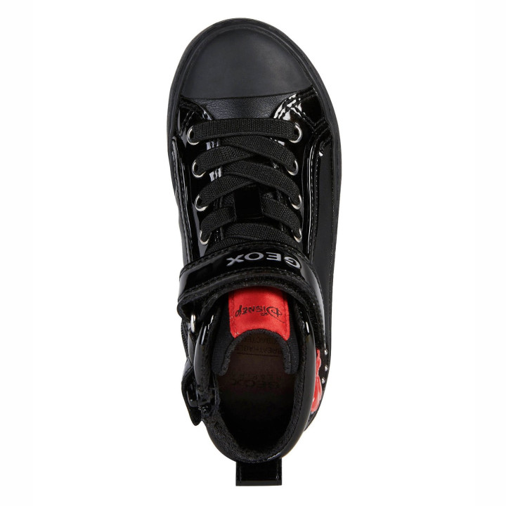 SHOES GEOX KALISPERA DISNEY MINNIE MOUSE BLACK