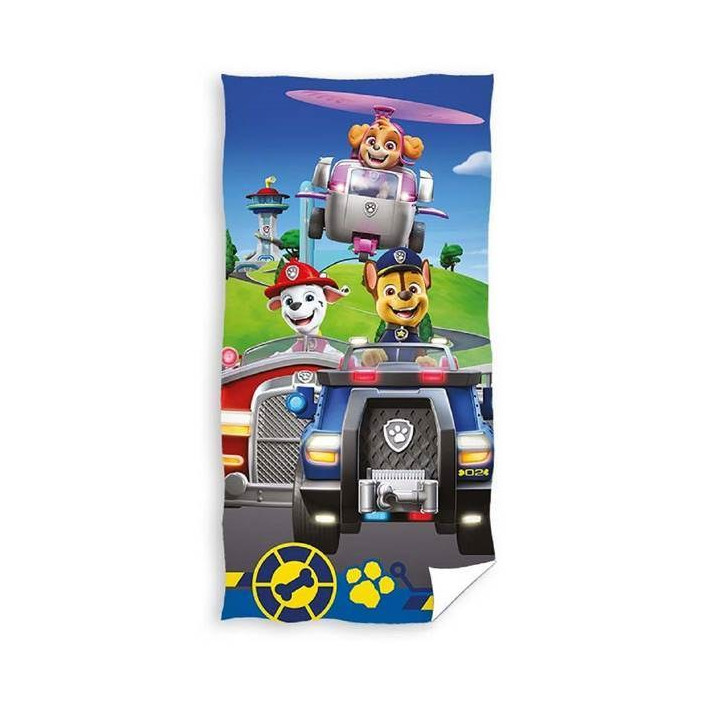 RĘCZNIK KĄPIELOWY PLAŻOWY 70 X 140 CM PSI PATROL PAW224073-R