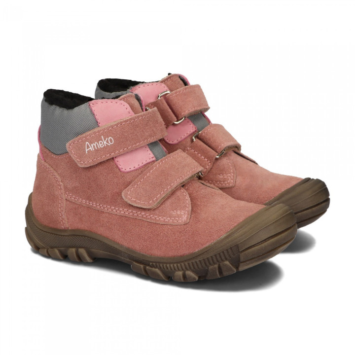 WINTER SHOES AMEKO MARVIS BROWNROSE MEMBRANE TE-POR