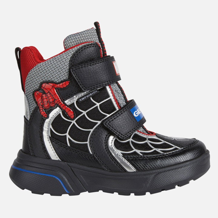 ŚNIEGOWCE GEOX SVEGGEN ABX BLACK/RED AMPHIBIOX