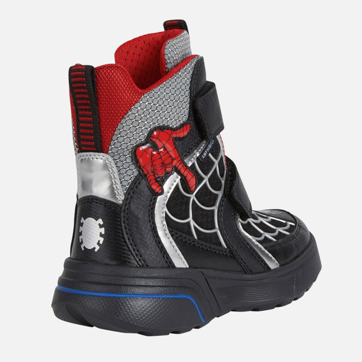 ŚNIEGOWCE GEOX SVEGGEN ABX BLACK/RED AMPHIBIOX