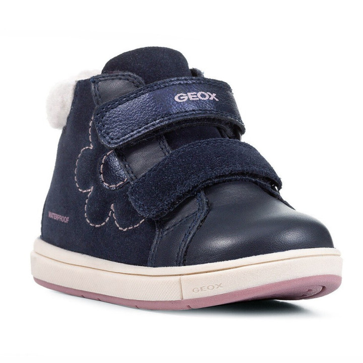 TRZEWIKI ZIMOWE GEOX TROTTOLA WPF DARK NAVY WATERPROOF