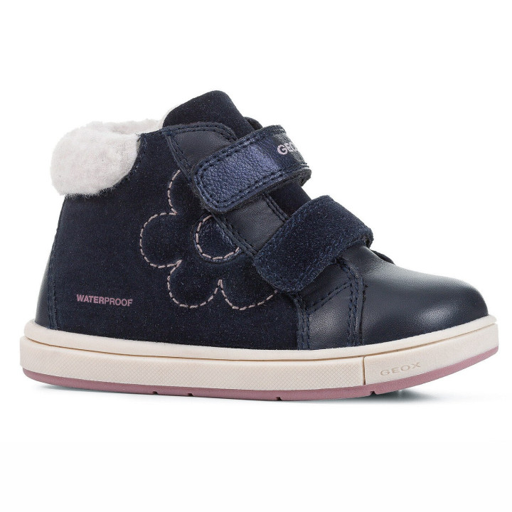 SHOES GEOX TROTTOLA WPF DARK NAVY WATERPROOF