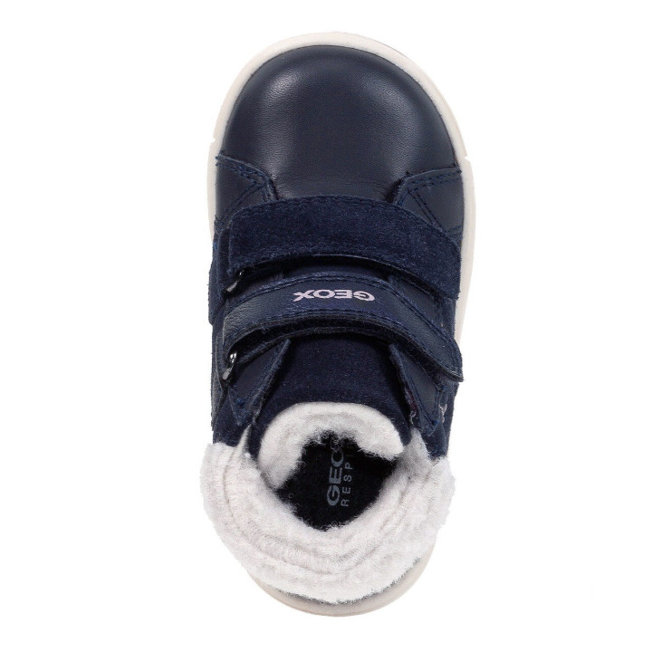 SHOES GEOX TROTTOLA WPF DARK NAVY WATERPROOF