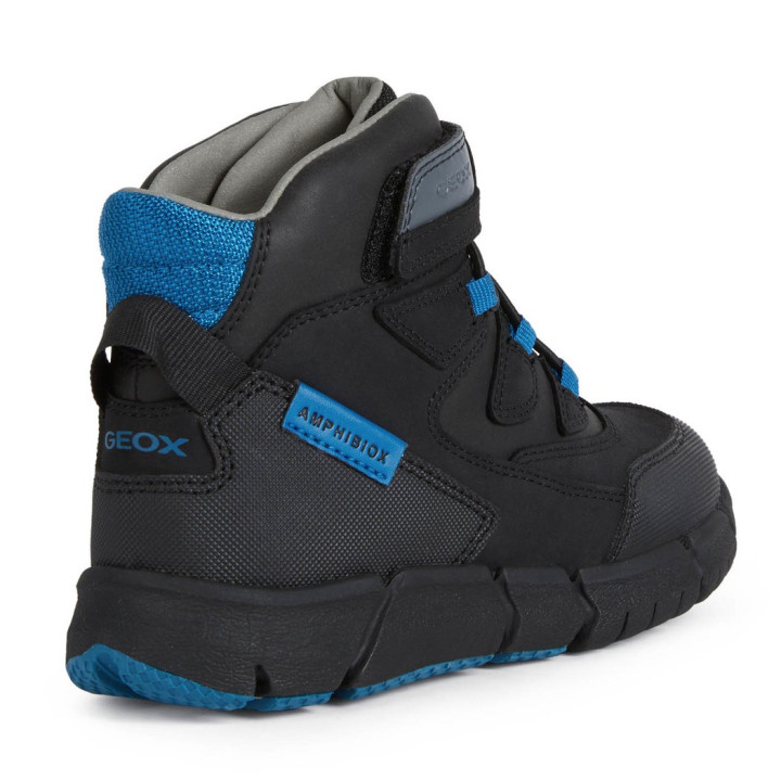 SHOES GEOX FLEXYPER ABX BLACK/PETROL
