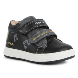 TRZEWIKI GEOX BIGLIA BABY BLACK/YELLOW