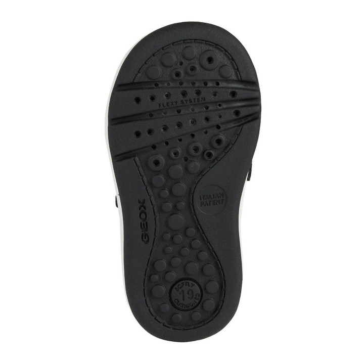TRZEWIKI GEOX BIGLIA BABY BLACK/YELLOW