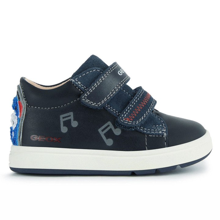 TRZEWIKI GEOX BIGLIA BABY DK NAVY/RED