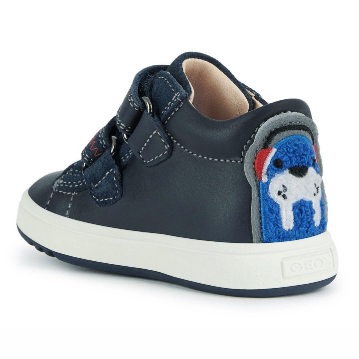 TRZEWIKI GEOX BIGLIA BABY DK NAVY/RED