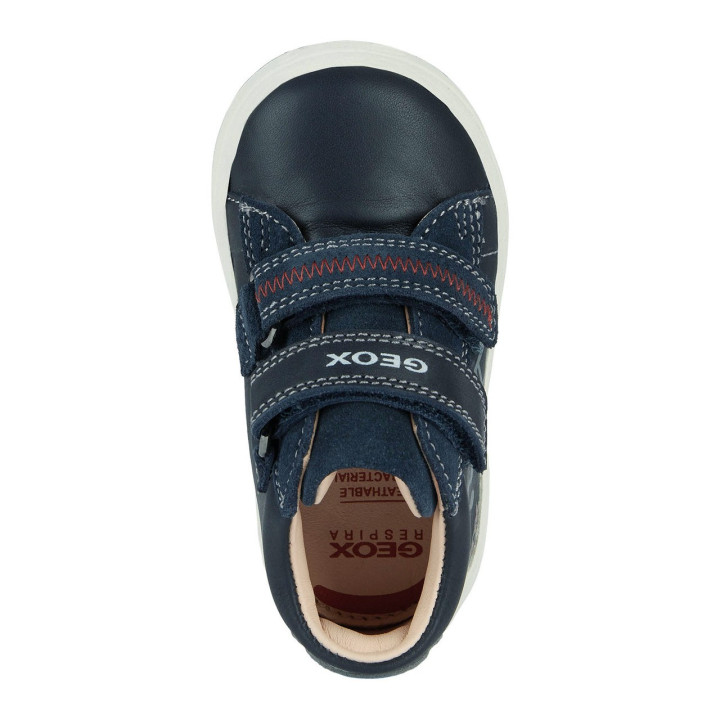 TRZEWIKI GEOX BIGLIA BABY DK NAVY/RED