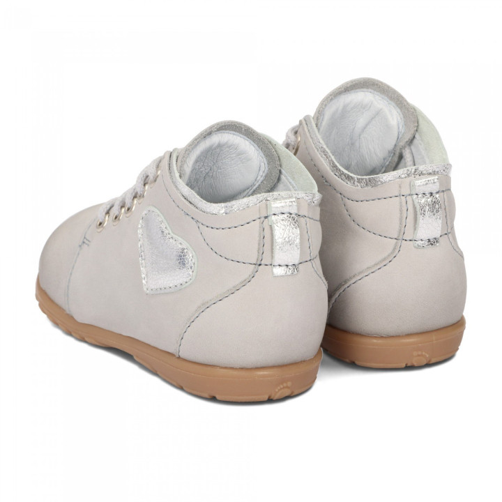 SHOES AMEKO FIRST STEPS MIA LIMESTONE