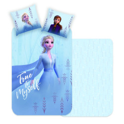 POŚCIEL NIEMOWLĘCA BAWEŁNIANA 100 X 135 CM FROZEN KRAINA LODU FROZ227002-BABY