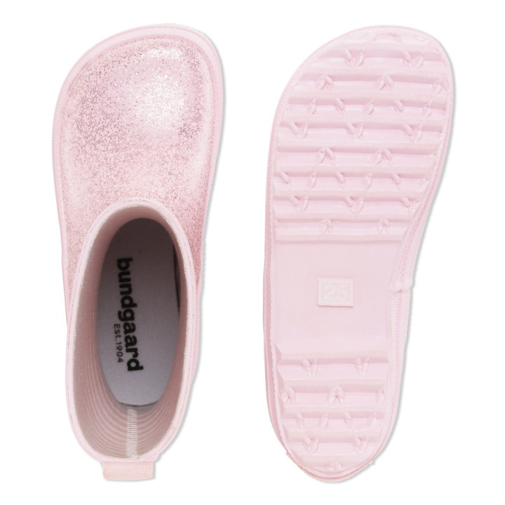 RUBBER BOOTS BUNDGAARD CHARLIE HIGH ROSE SPARKLE