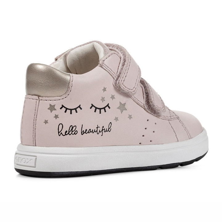 TRZEWIKI GEOX BIGLIA BABY GIRL ROSE/LT GOLD