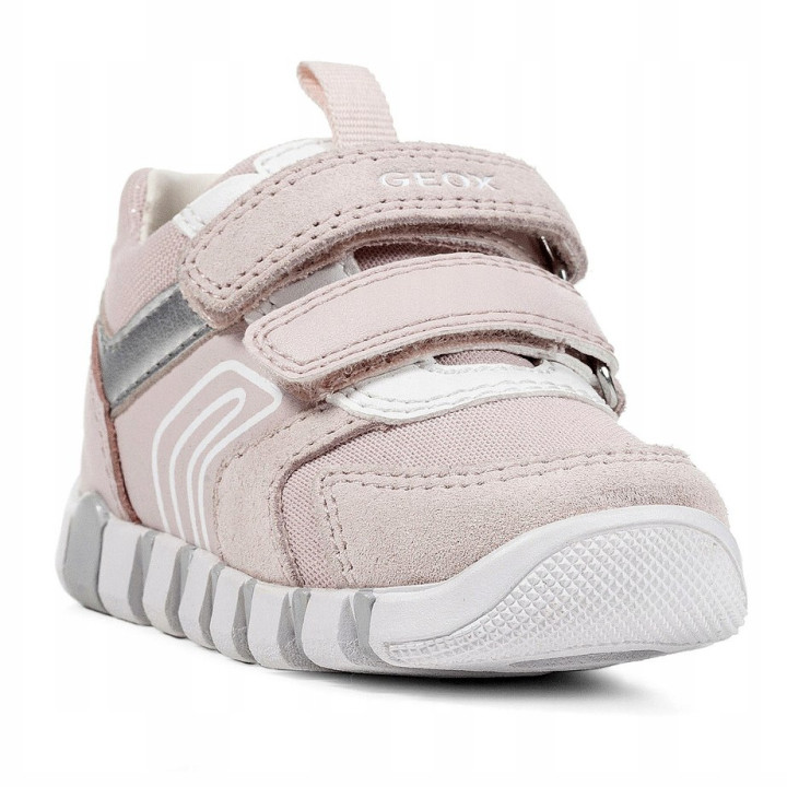 SNEAKERS GEOX IUPIDOO BABY GIRL LT ROSE/WHITE