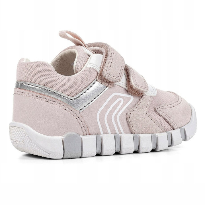SNEAKERSY GEOX IUPIDOO BABY GIRL LT ROSE/WHITE