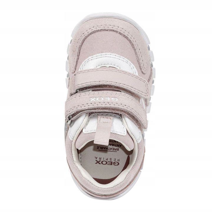 SNEAKERSY GEOX IUPIDOO BABY GIRL LT ROSE/WHITE