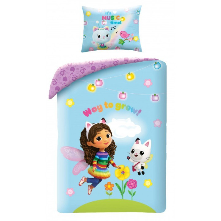 SINGLE DUVET SET 160 X 200 CM GABBY'S DOLLHOUSE GAB-0804BL