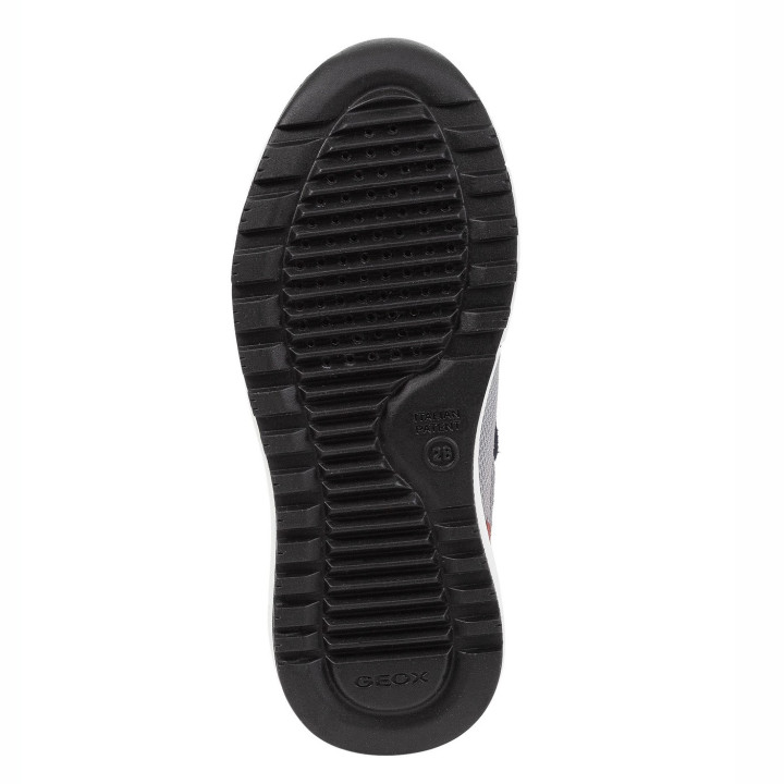 SNEAKERS GEOX ALBEN BOY LT GREY/NAVY