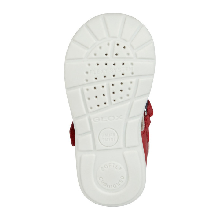 SANDALS GEOX BABY BOY RED/DK NAVY