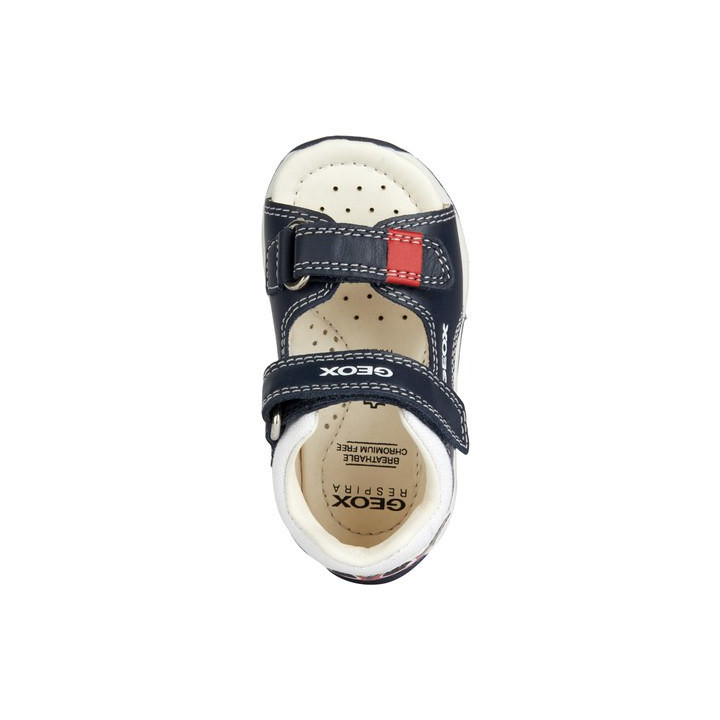 SANDALS GEOX TAPUZ BABY BOY NAVY/RED