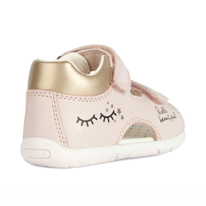 SANDAŁY GEOX TAPUZ BABY GIRL ROSE/GOLD