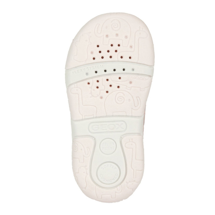 SANDAŁY GEOX TAPUZ BABY GIRL ROSE/GOLD