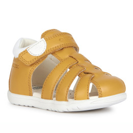 SANDAŁY GEOX MACCHIA BABY OCHREYELLOW