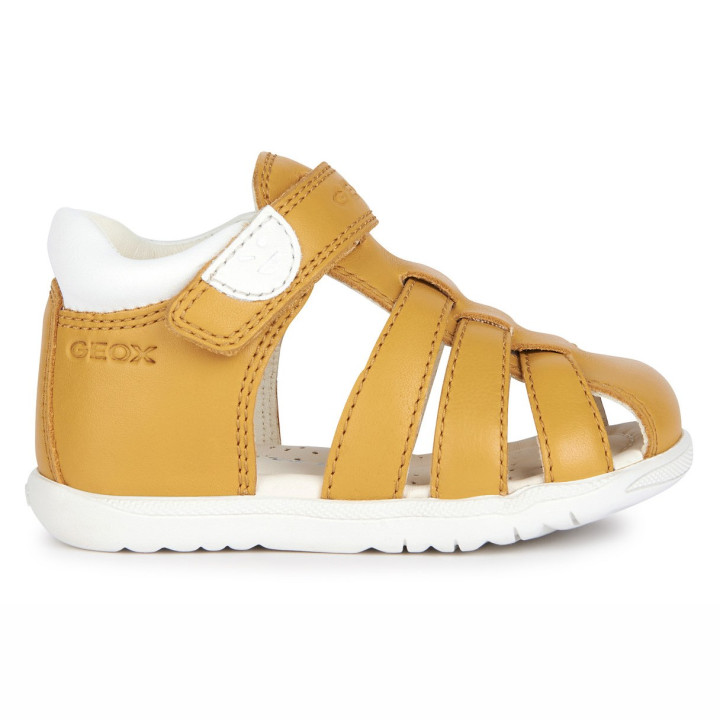 SANDAŁY GEOX MACCHIA BABY OCHREYELLOW