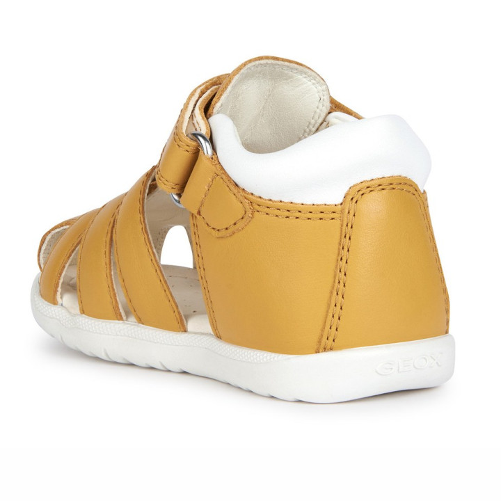 SANDAŁY GEOX MACCHIA BABY OCHREYELLOW