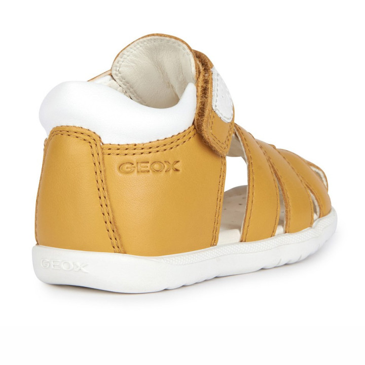 SANDAŁY GEOX MACCHIA BABY OCHREYELLOW
